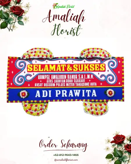 Papan Bunga Ucapan Selamat Pagergunung