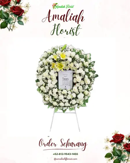 Krans Bunga Duka Pagergunung